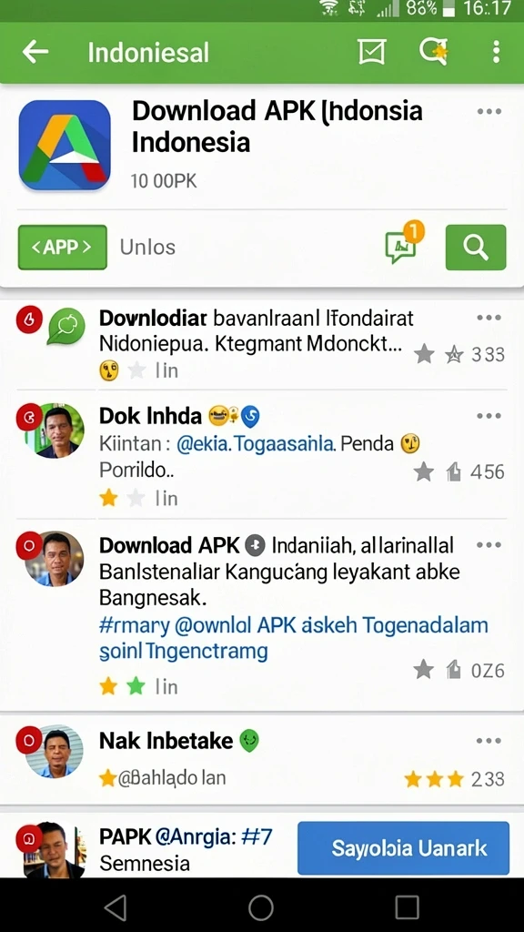 Tangkapan layar menunjukkan suasana hutan yang menawan.