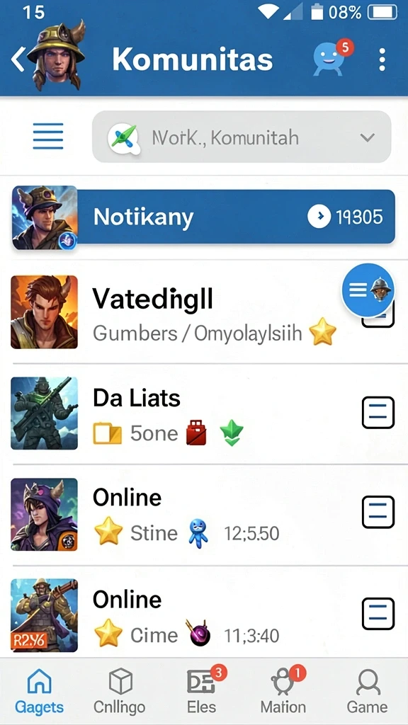Screenshot saat pemain menyelesaikan level dengan skor tinggi.