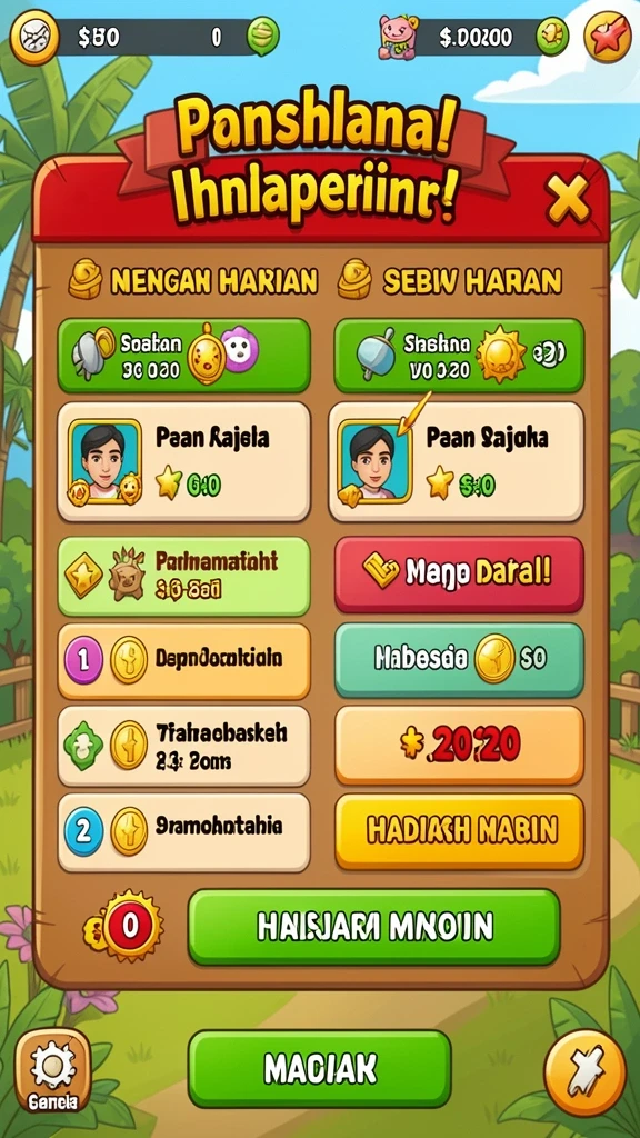 Tampilan antarmuka yang user-friendly dan menarik.