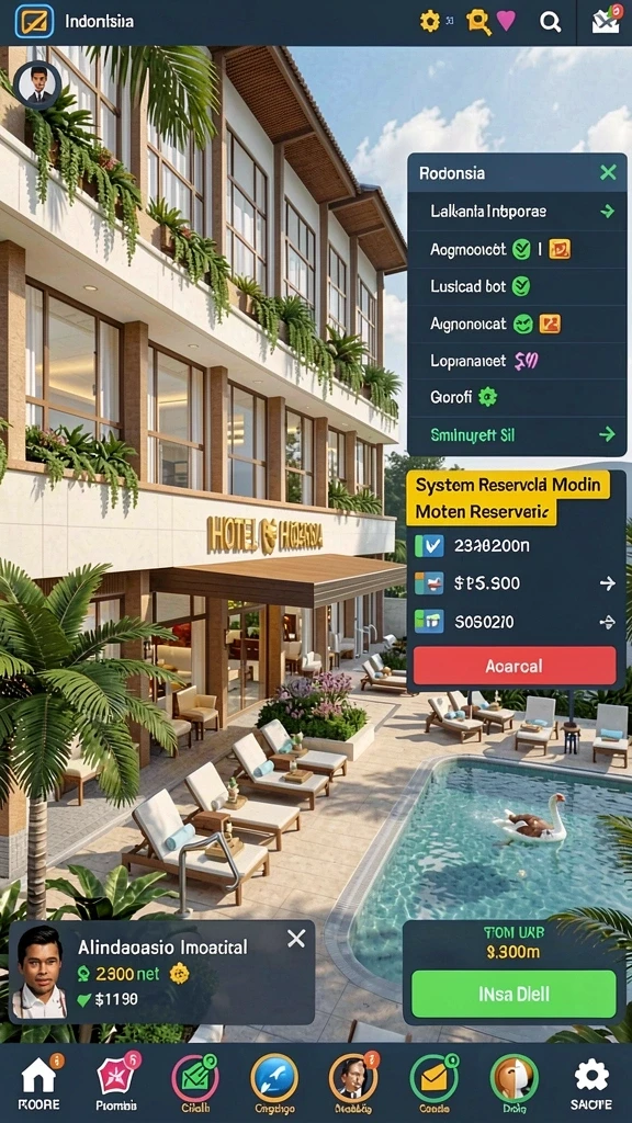 Tampilan antarmuka yang menarik dan user-friendly.