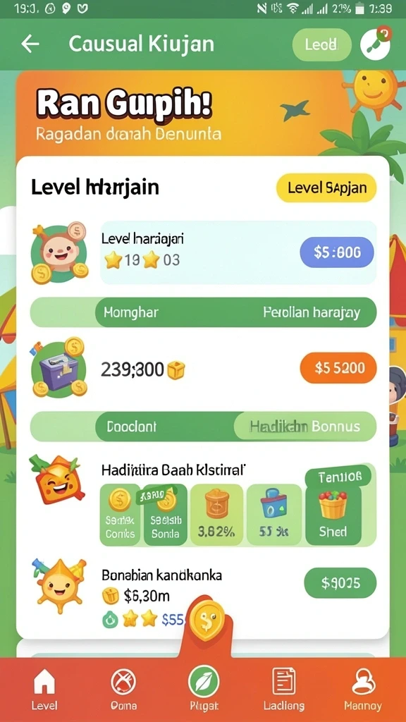 Tampilan antarmuka yang menarik dan intuitif.