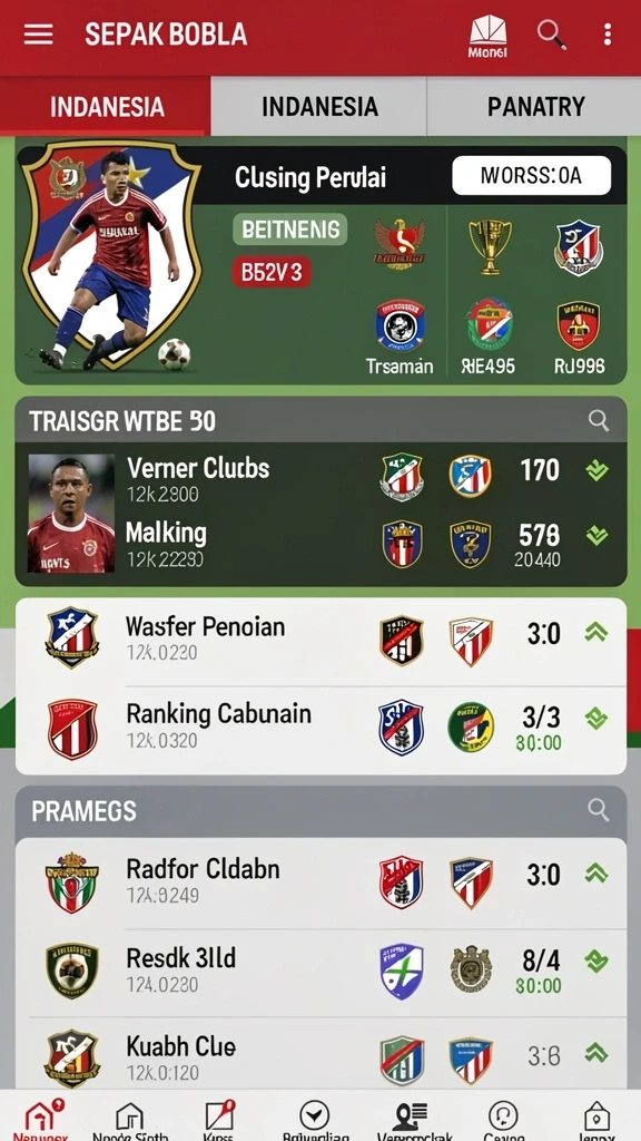 Berbagai senjata dan item yang tersedia.