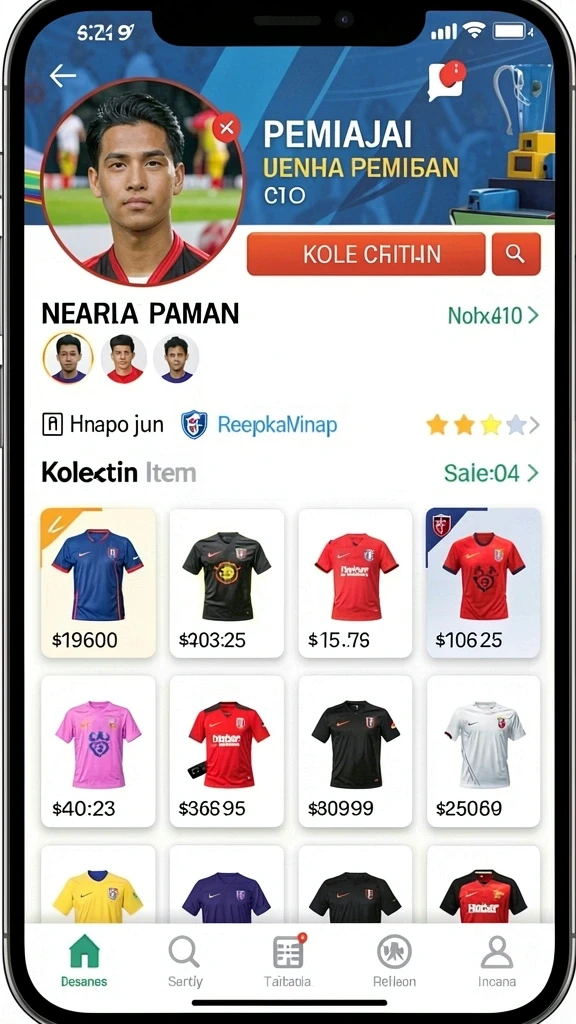 Fitur interaktif chat yang menyenangkan bagi pengguna.