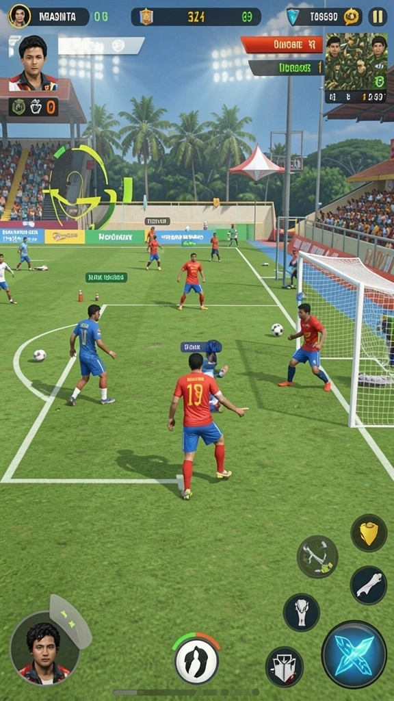 Tampilan grafis yang memukau dan detail.
