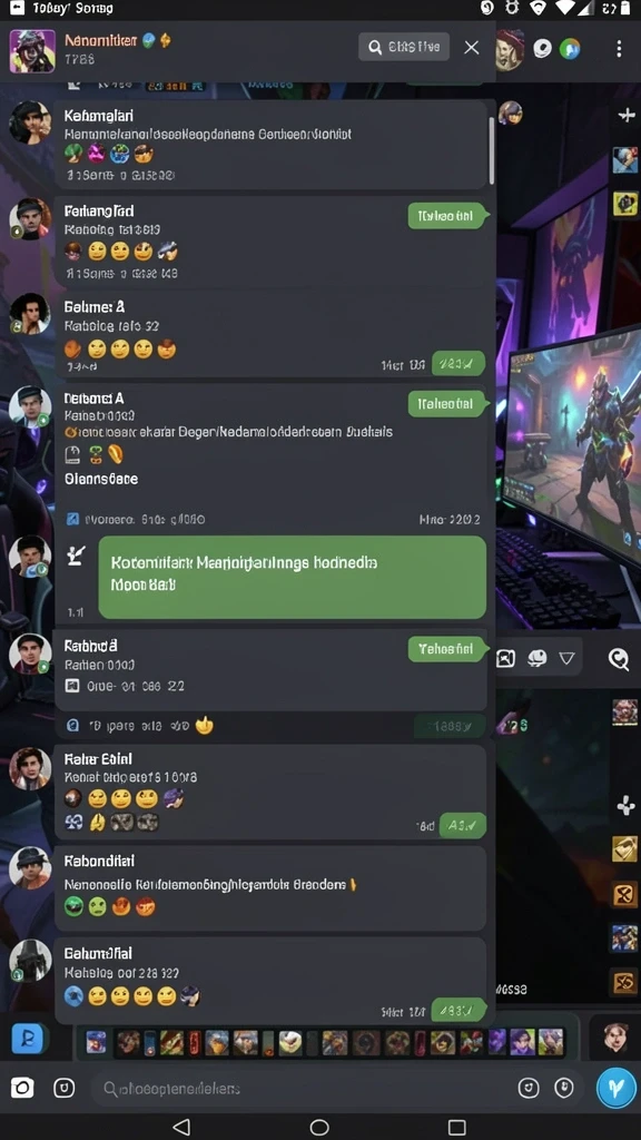 Tampilan menu utama yang menarik dan mudah dinavigasi.