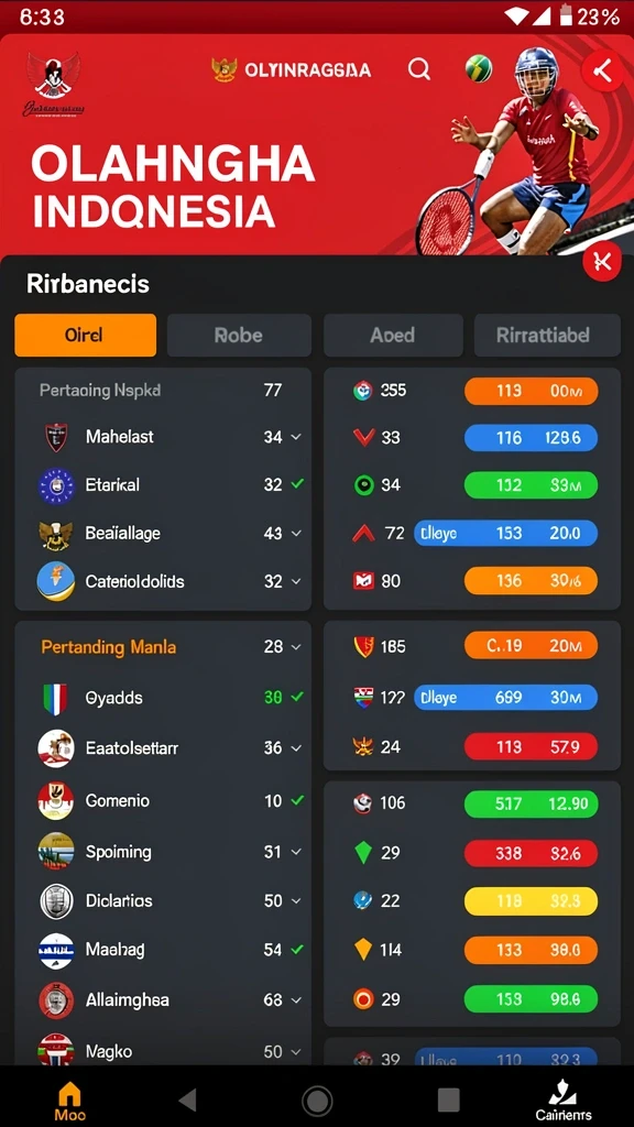 Tampilan antarmuka pengguna yang intuitif.