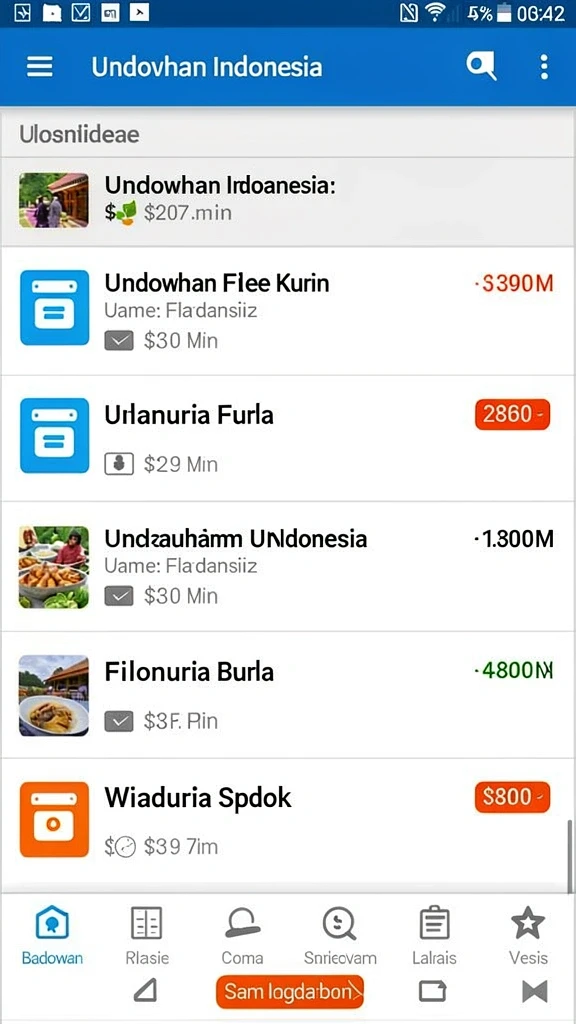 Tantangan menarik di setiap level permainan.