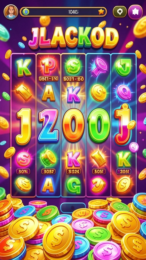 Screenshot MEGAWIN777 menunjukkan grafis yang menawan dan interface yang user-friendly.