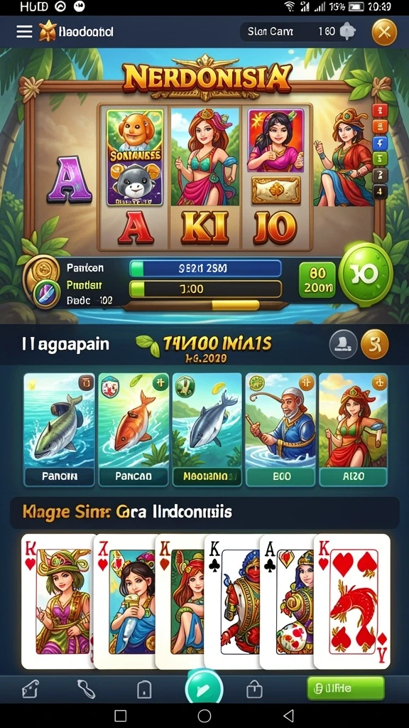 Karakter dengan desain yang menarik dan unik.
