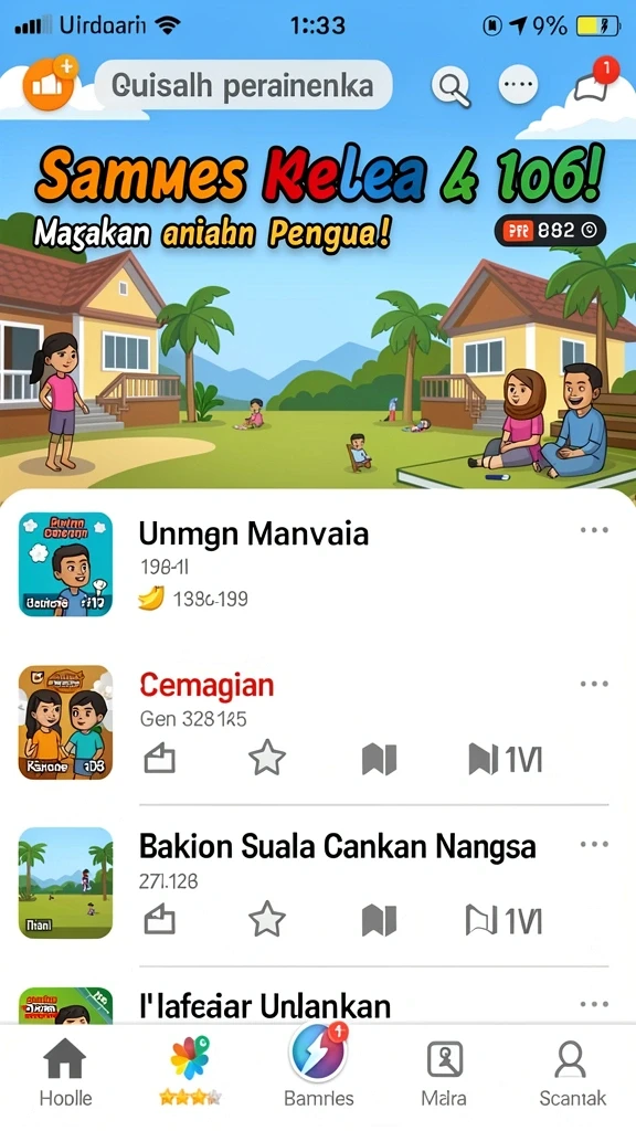 Tangkapan layar memperlihatkan mode multiplayer yang seru.