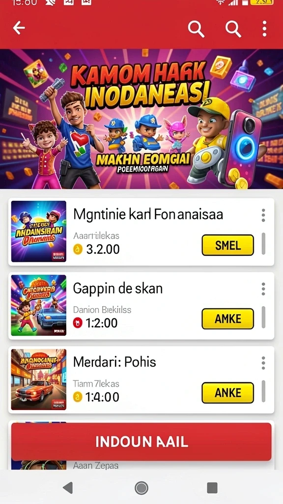 Fitur bonus yang menarik dan menguntungkan.