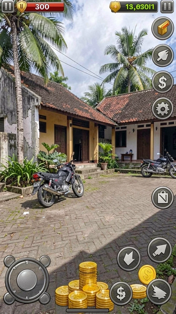 Salah satu level yang menampilkan tantangan menarik dalam P200M.