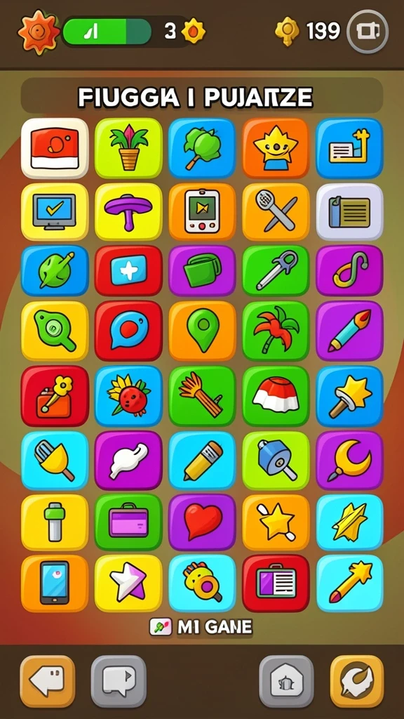Screenshot dari level tantangan yang mengasyikkan di PANEN138.