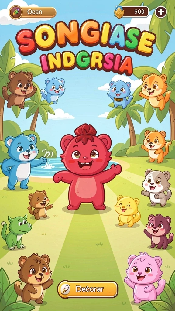 Ilustrasi permainan dalam mode multiplayer yang seru.