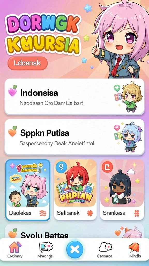 Level tantangan yang variatif dan seru.