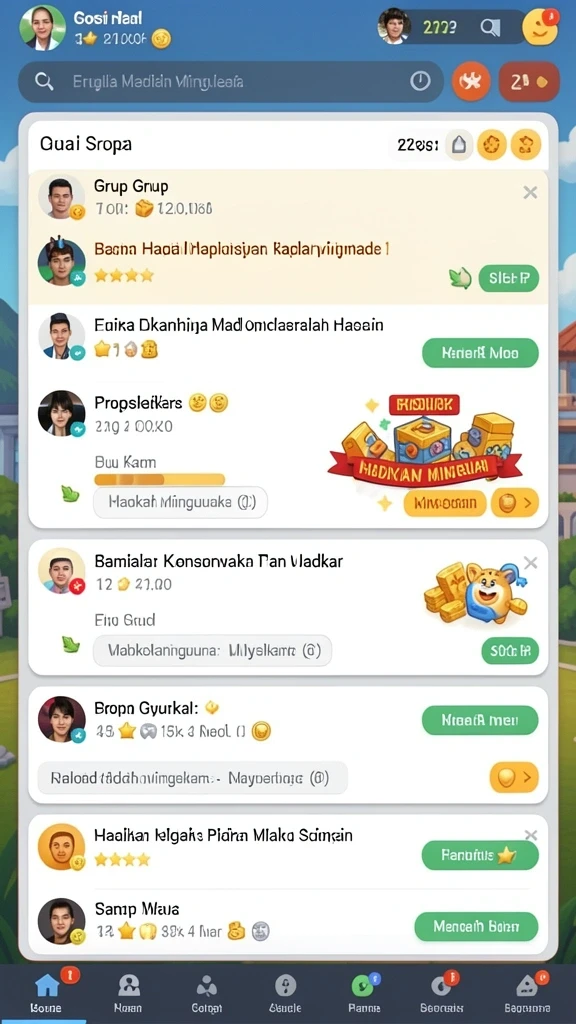 Mode permainan baru yang menantang.