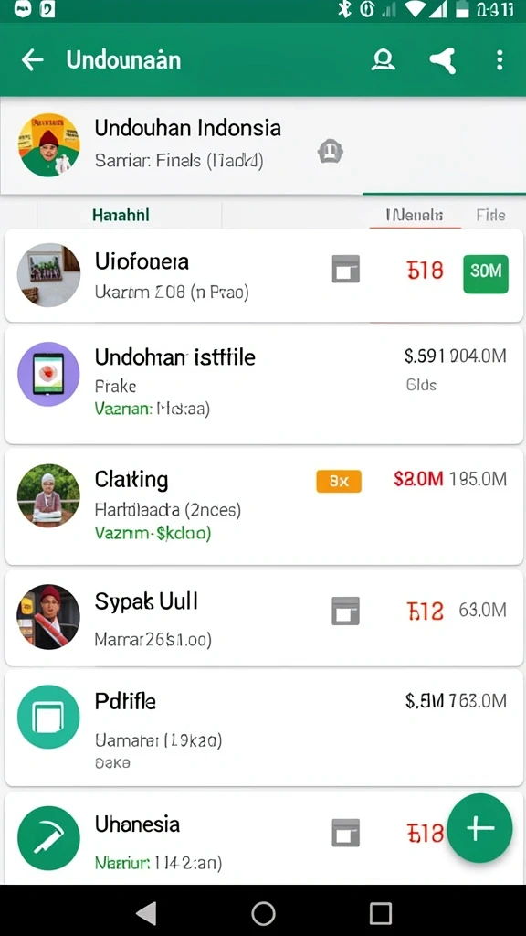 Sistem upgrade karakter yang menarik perhatian.
