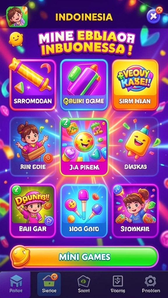 Screenshot menampilkan permainan toto yang menarik.