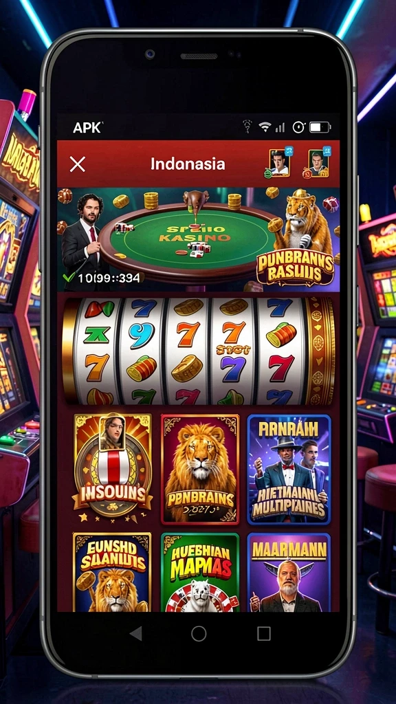 Tampilan awal yang menarik dan interaktif.