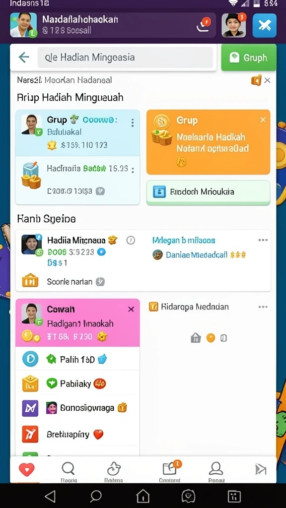 Level yang menantang dan penuh petualangan.