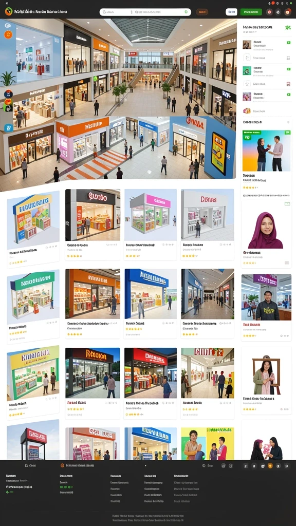 Berbagai karakter unik yang dapat dipilih.