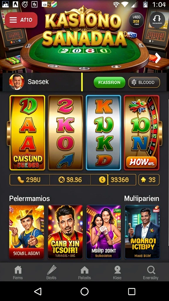 Karakter-karakter unik yang dapat dipilih.