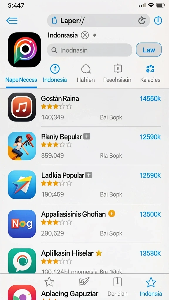 Tampilan karakter utama yang menarik dan dinamis.