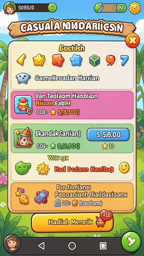 Tampilan grafik yang memukau dan detail yang kaya.
