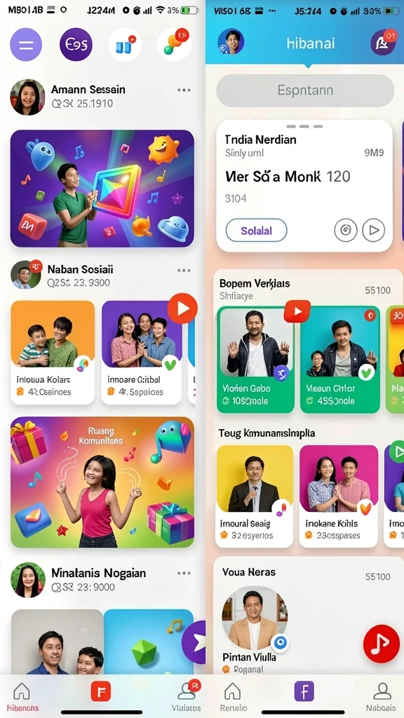Antarmuka pengguna yang menarik dan mudah dinavigasi.