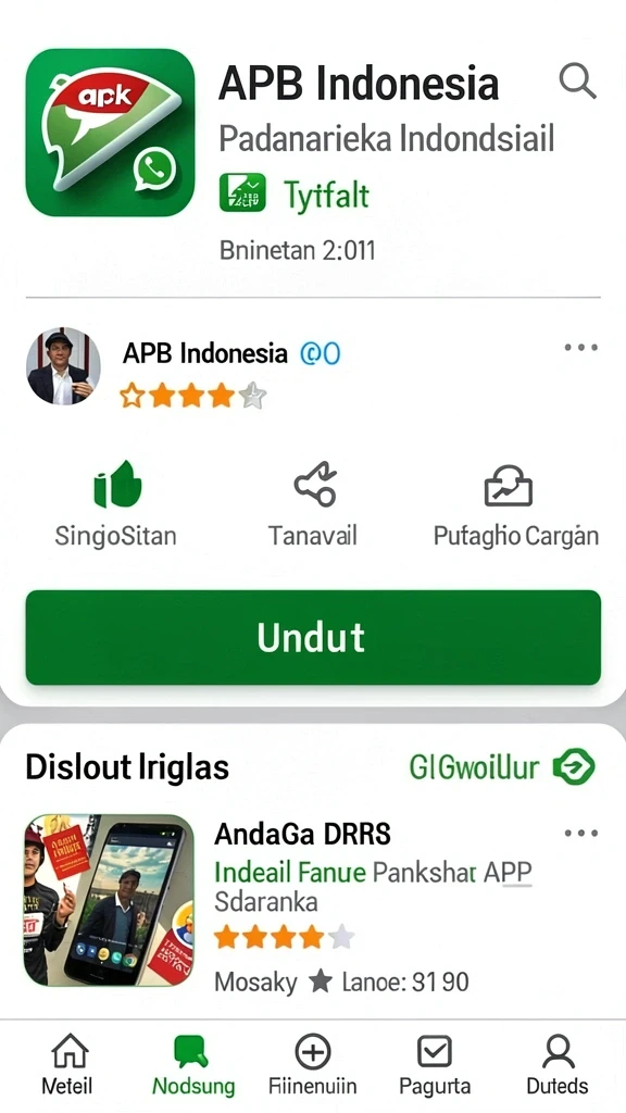 Karakter karakter unik yang dapat dipilih.