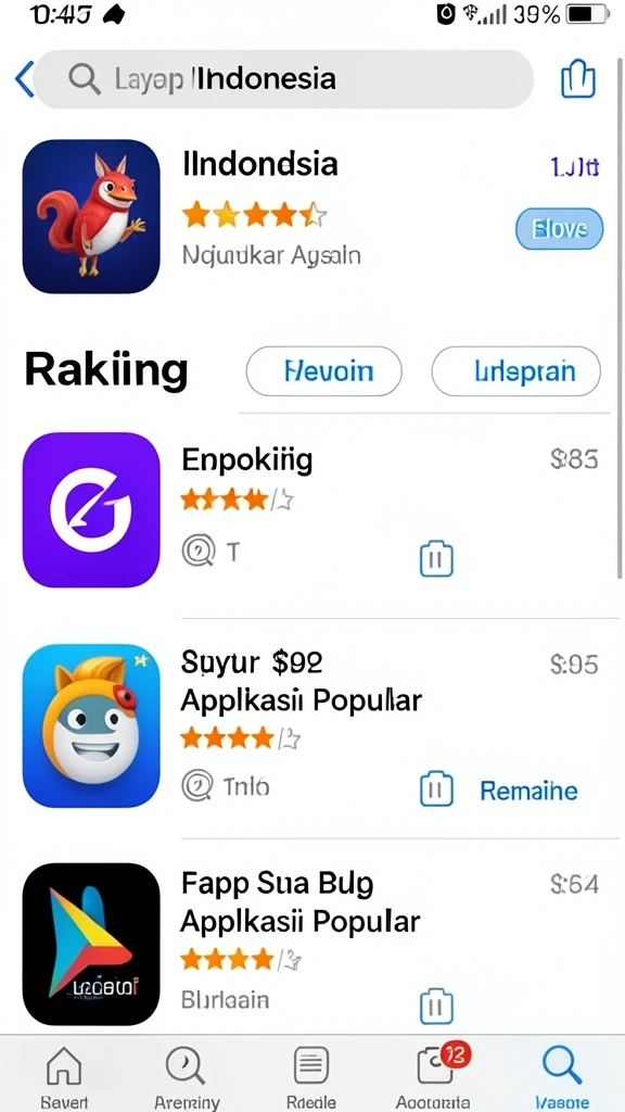 Tampilan antarmuka yang modern dan intuitif.