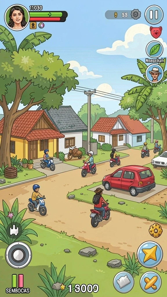 Tampilan antarmuka yang menarik dan modern.