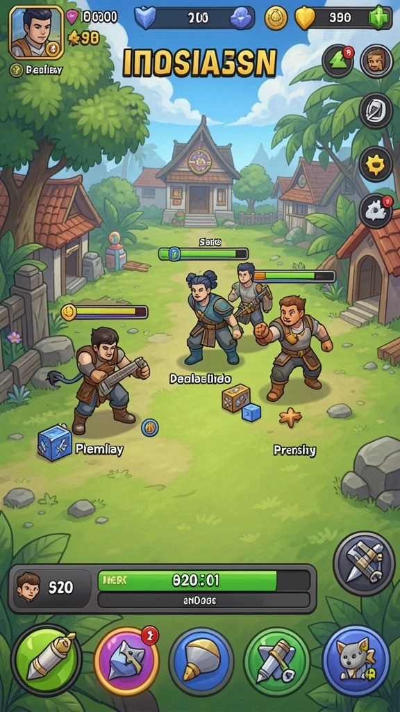 Ilustrasi mode multiplayer yang seru di TOTO1000.