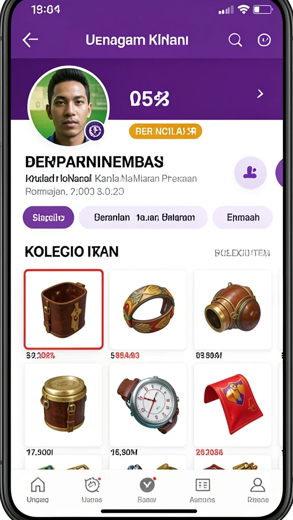 Tampilan antarmuka yang menarik dan mudah dinavigasi.
