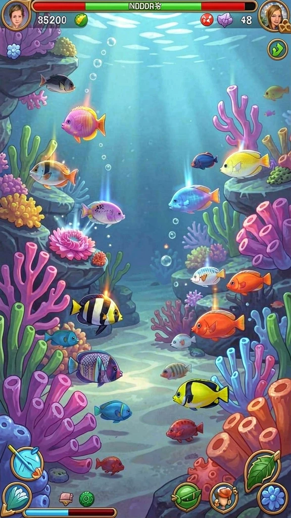 Gameplay yang seru dan menantang setiap level.