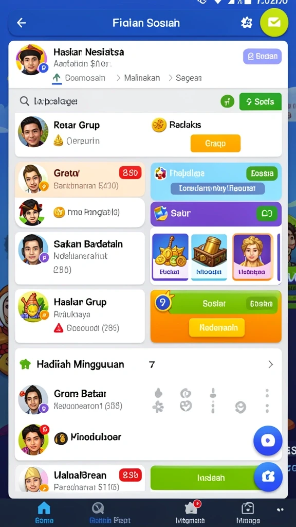 Antarmuka pengguna yang intuitif dan mudah dinavigasi.