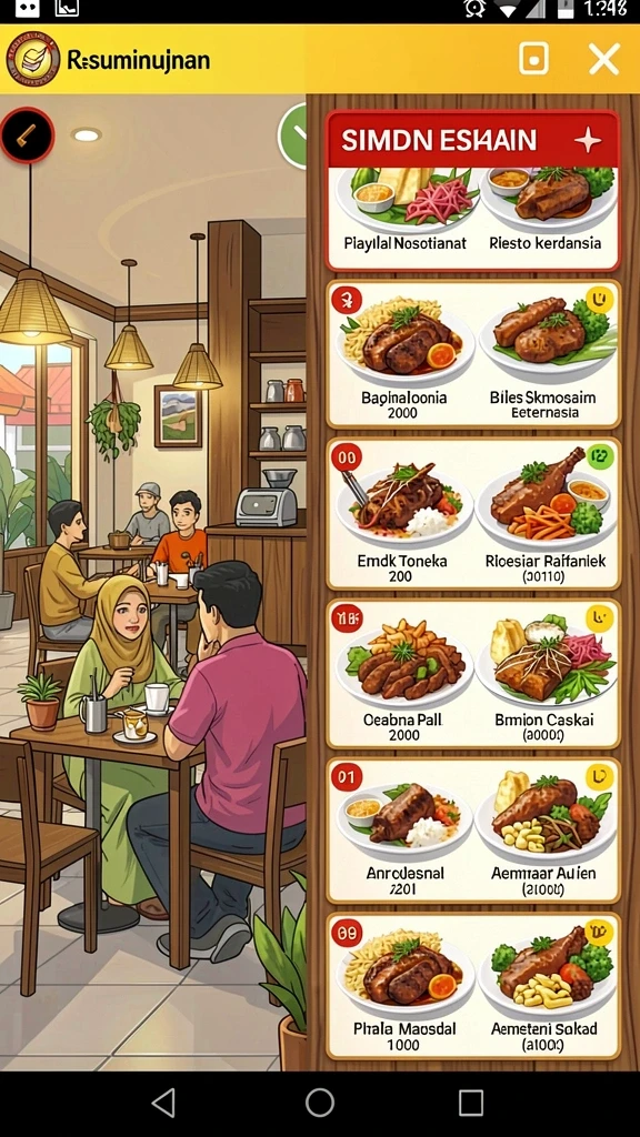 Tampilan grafis yang memukau dan menarik.