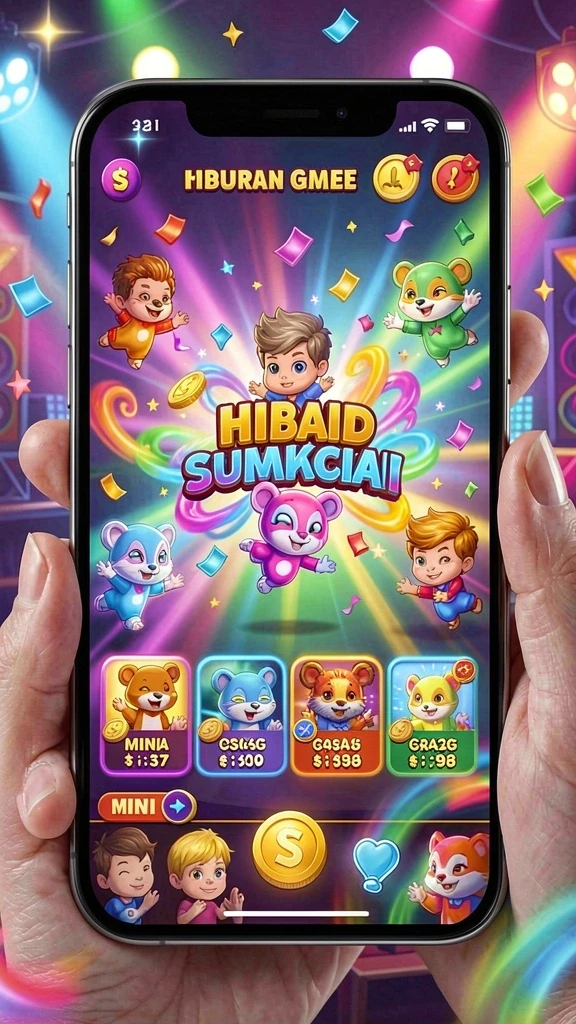 Tangkapan layar memperlihatkan fitur interaksi sosial antar pemain.